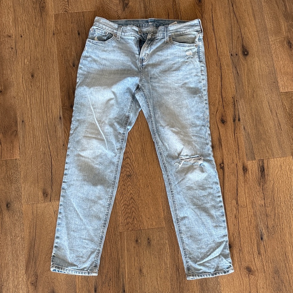 Old Navy Light Blue Boyfriend Jeans